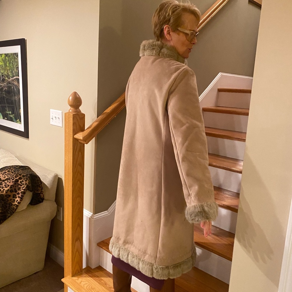 Weatherproof Shearling Like Coat